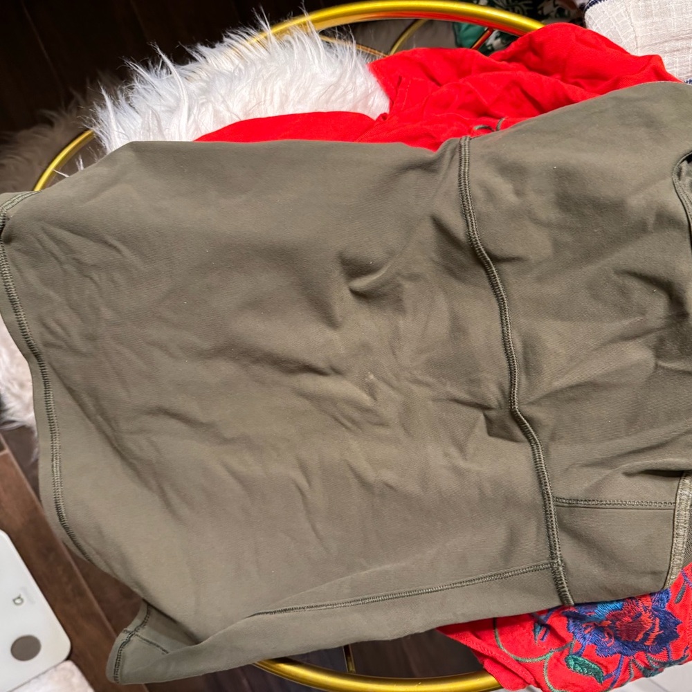 lululemon athletica Olive Green Skirt